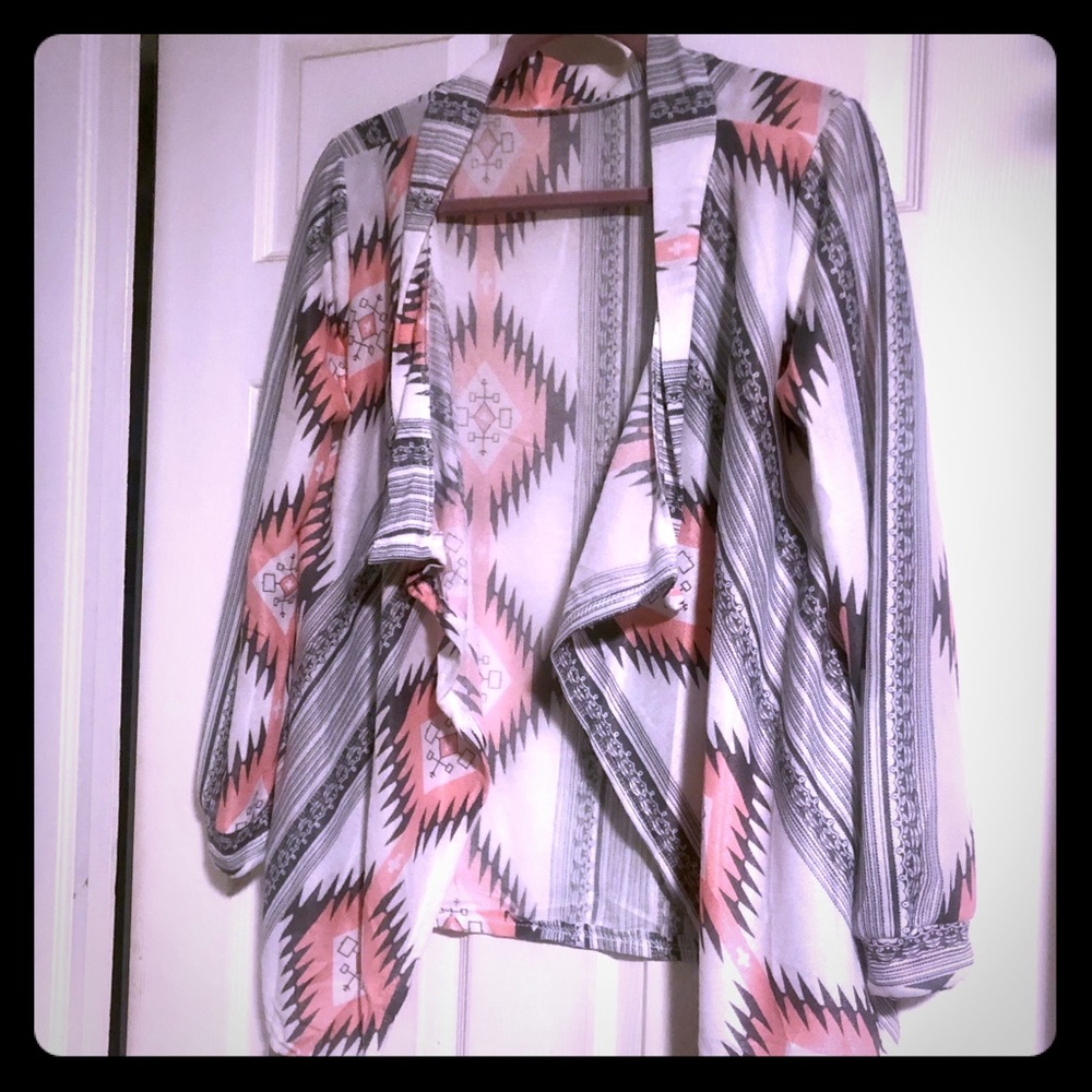 👑 Open front asymmetrical cardigan 👑